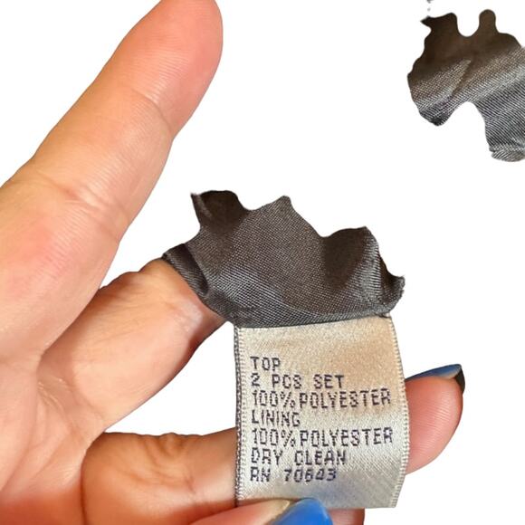 Jessica Howard Black One Button Collared Formal Blazer Jacket Women Sz 8 - Picture 9 of 9